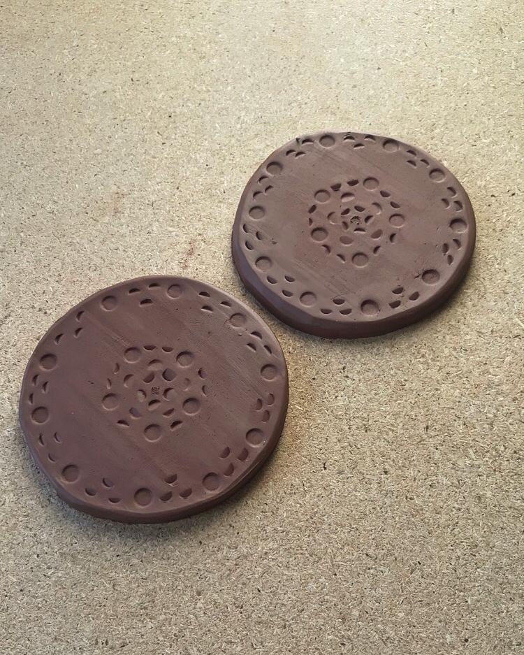 clay coasters