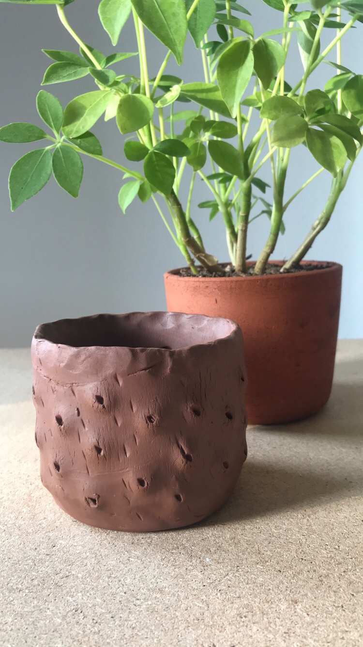 clay planter