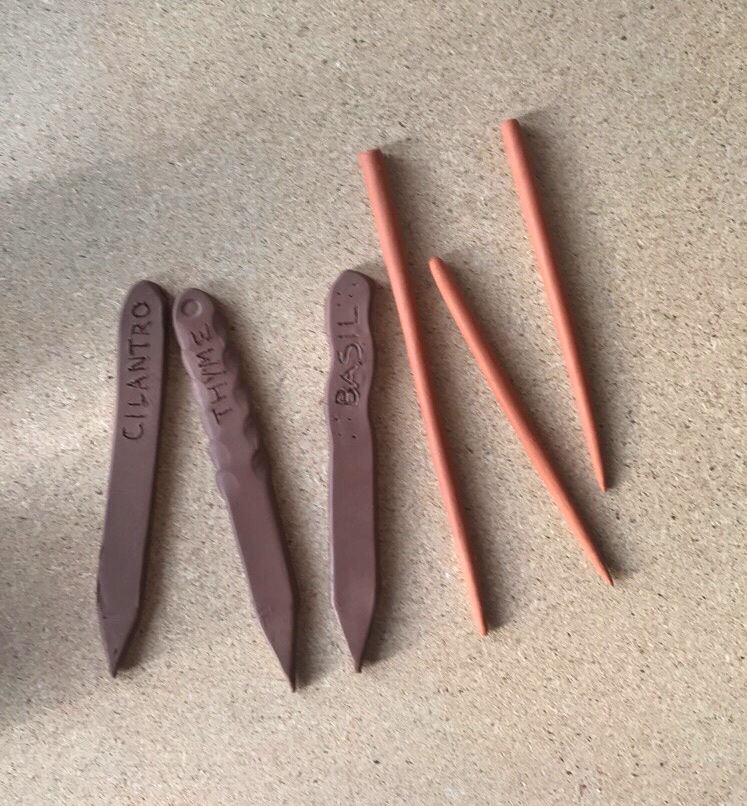 CLAY at HOME- Plant/Garden Markers