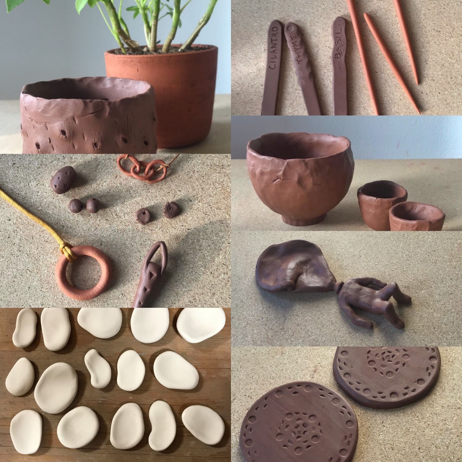 stay-at-home CLAY at HOME!